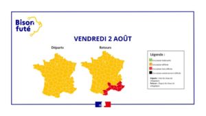 Bison Fute Prevision Circulation Vendredi 2 Aout 2024