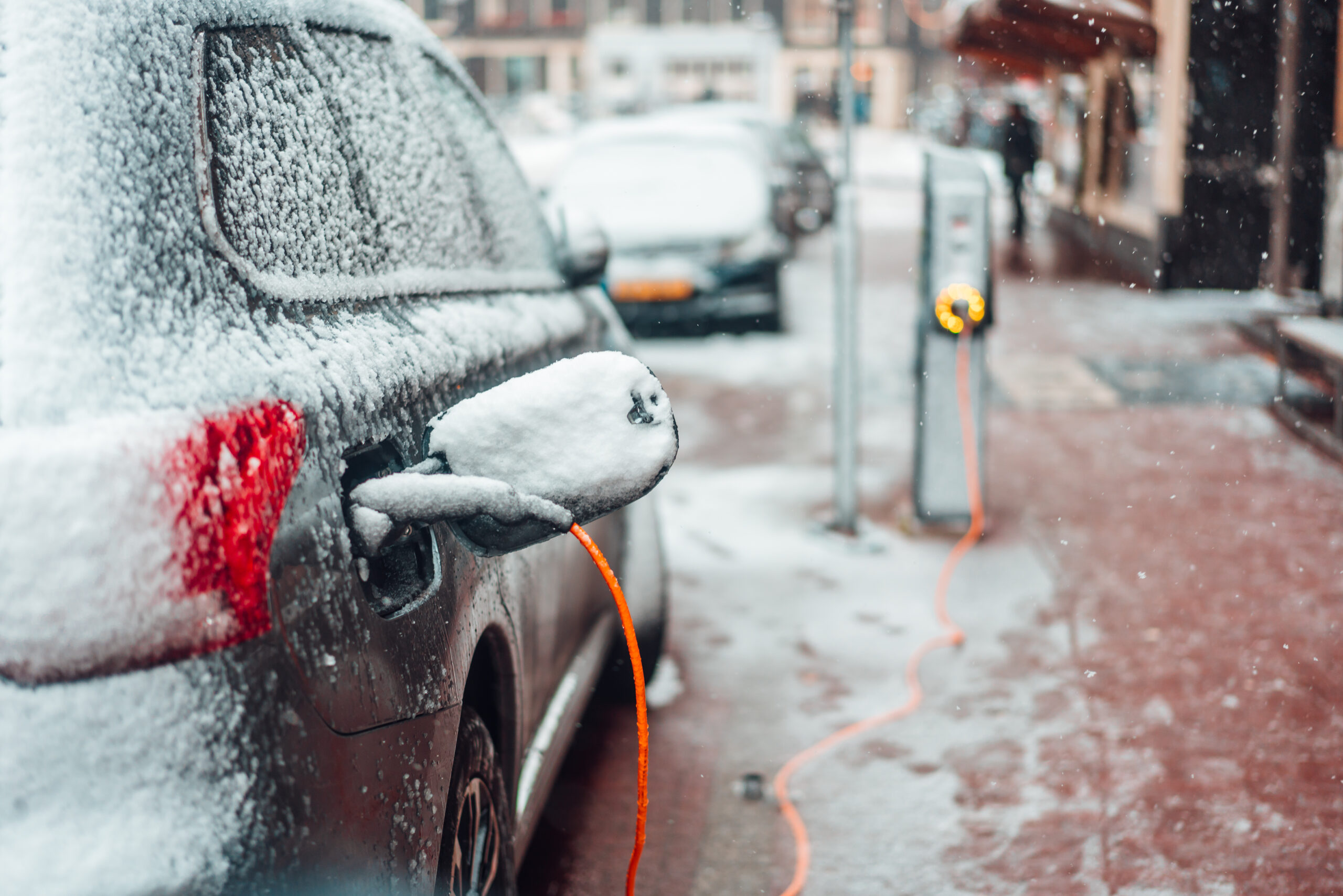 voiture electrique hiver