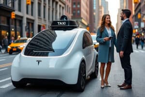 Tesla Robotaxi Dessous Pari Fou Delon Musk Revolutionner Transport Urbain