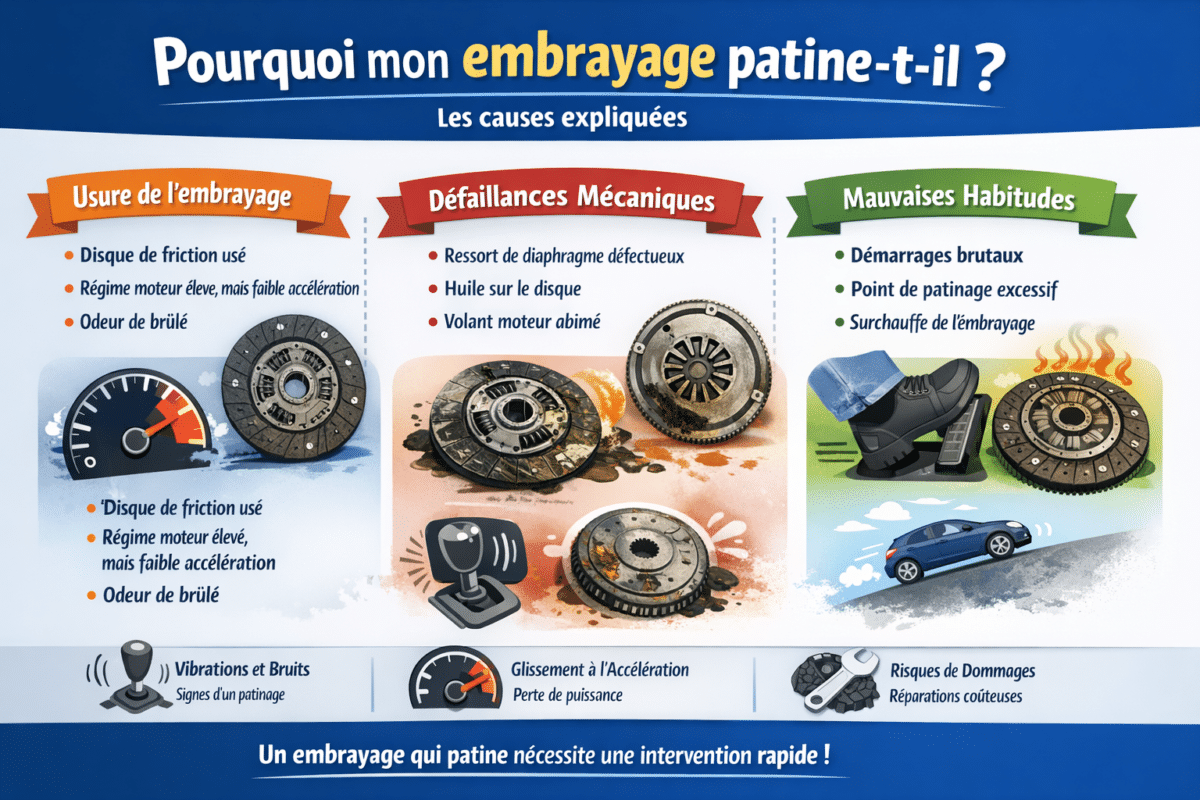 Embrayage Patine