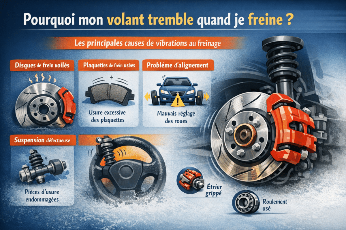 Freins Vibrations