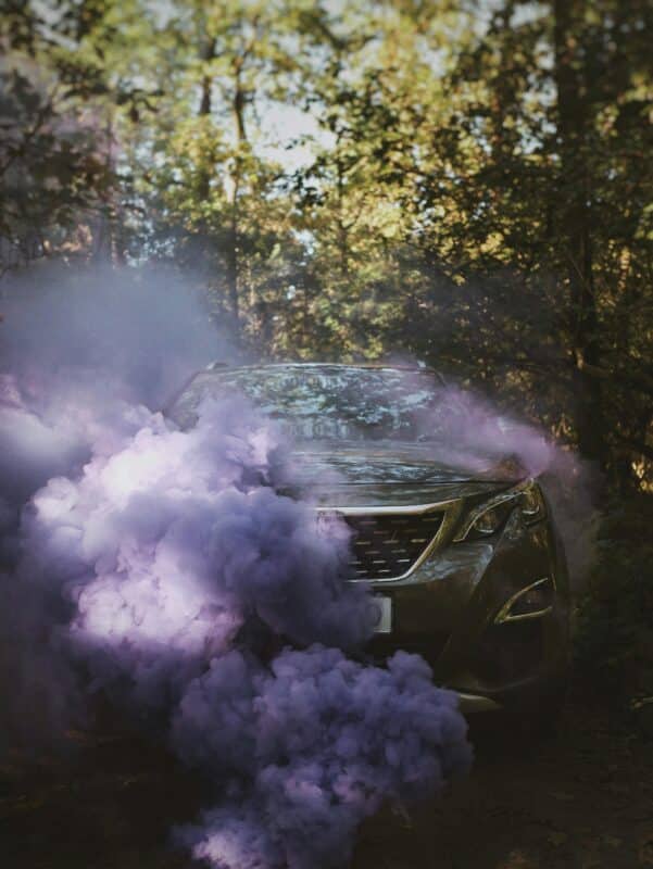 Fumee Echappement Voiture