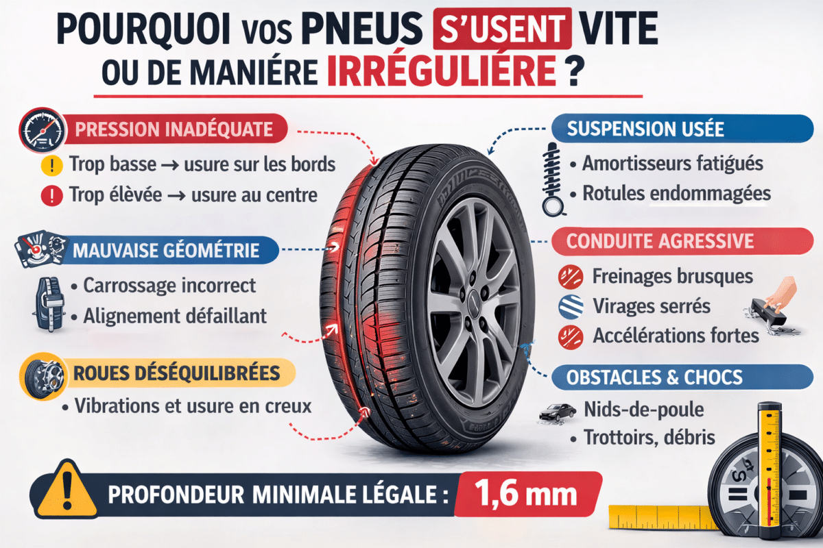 Usure Pneus