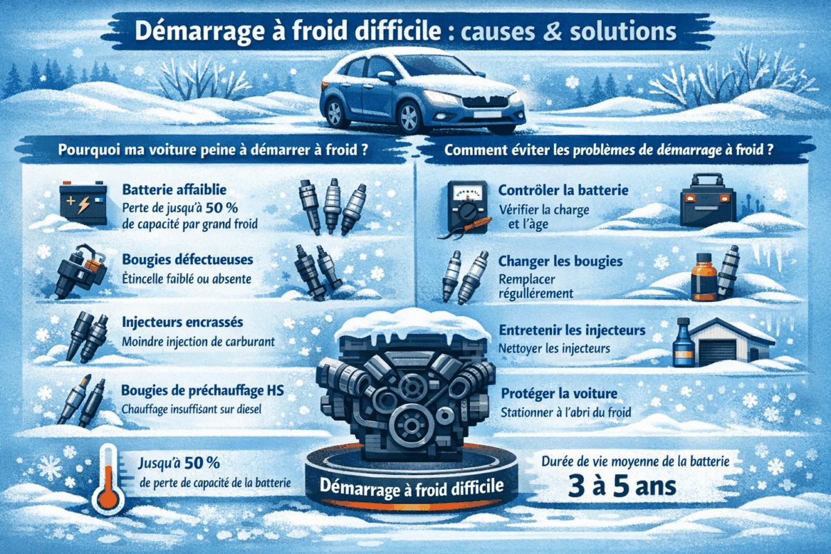 Voiture Demarrage A Froid